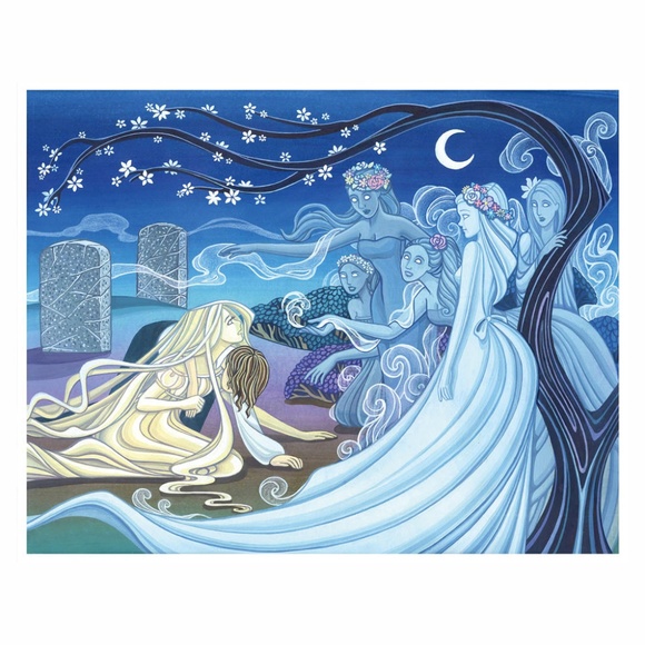 Other - new Giselle & Willis ghosts illustration art print